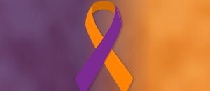 Fevereiro Roxo e laranja