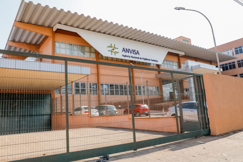 Fachada da sede da Anvisa, em Brasília