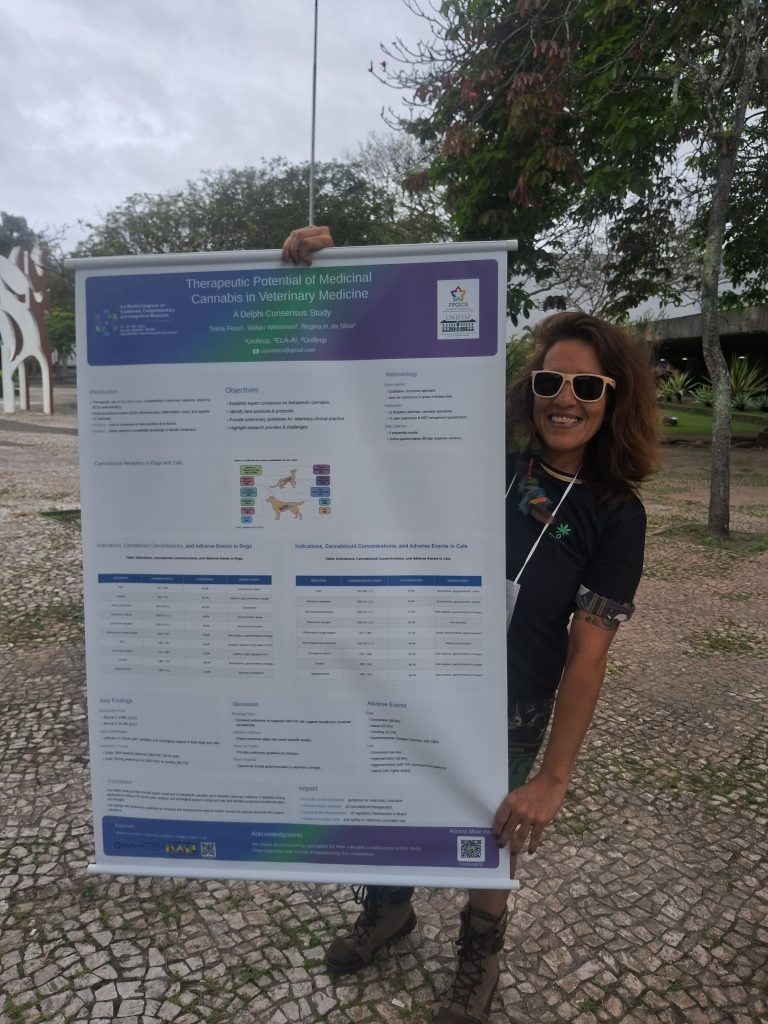 Telma Florio foi uma das escolhidas para apresentar pesquisa oralmente