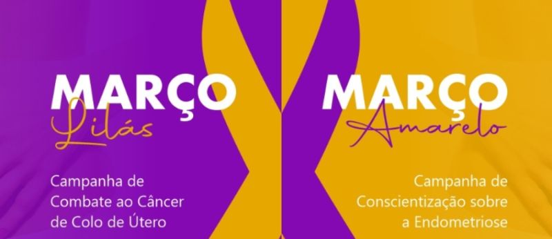 amarelo e lilas